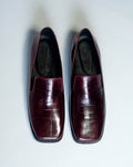 MOCASÍN ÓPERA CROCOX BURDEO
